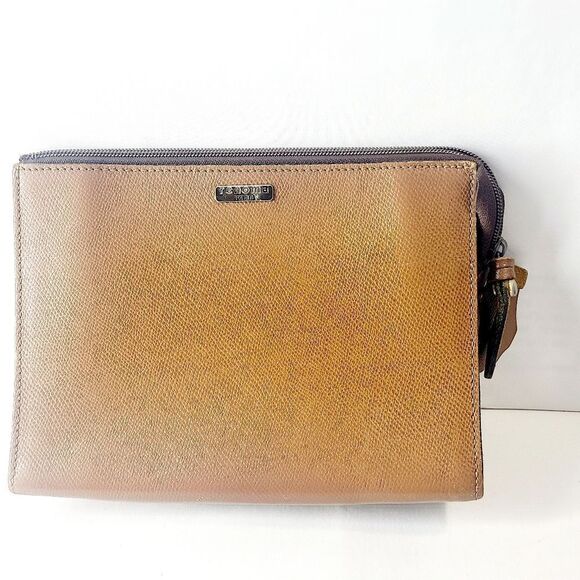 Renoma Leather Clutch Bag - Picture 1 of 7